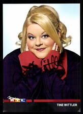 Tine Wittler RTL Autogrammkarte Original Signiert ## BC 34691