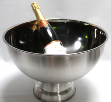 Champagner Schale Edelstahl -