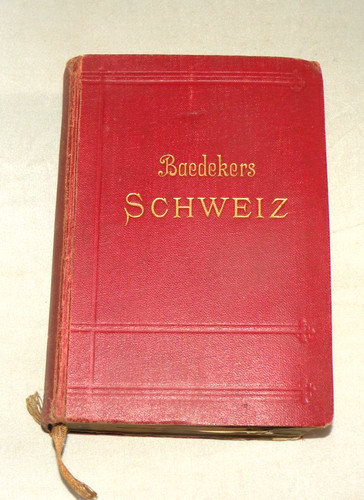 642 baedeker die schweiz - 642, 1930