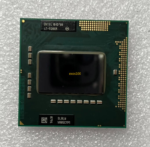 Intel core 920xm 0ghz - core, 2.0ghz