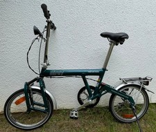 Riese & Müller Faltrad Birdy grün, 7-Gang Nabenschaltung, mit Transporttasche