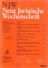 NJW 07/2024 - Neue Juristische