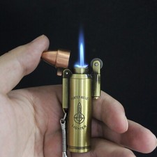 Feuerzeug Gas Bullet Gold