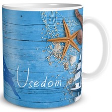 Kaffee Tasse Ostsee Insel Spruch Usedom Geschenk Souvenir Becher Maritim Urlaub