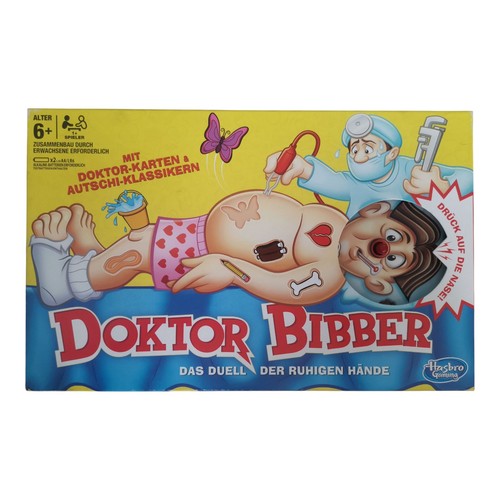 Hasbro doktor bibber - doktor, spiel