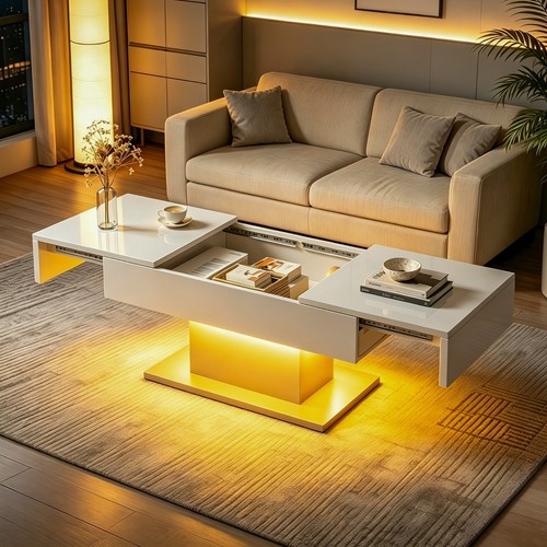Coffee table high - coffee,