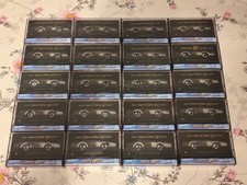 20x TDK Audio-Kassetten 90 Min, Typ II Chrome MC Kassetten Compact Cassette
