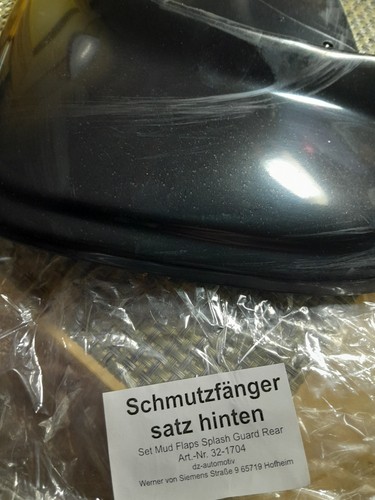 Neu schmutzfänger für - neu,