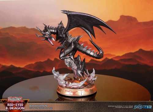 Pvc statue red eyes - yu-gi-oh!, red-eyes
