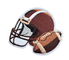 American  Football Helm  Patch