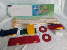 Crane Minigolfset aus Holz