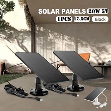 Solarmodul 20W 5V 17.5cm USB C