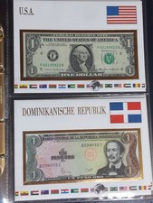 Banknotenbriefe Notenbrief Usa