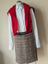 Rock wunderschön Tweed von Expresso Neupreis 110€  Gr.38 Neuwertig ❤️🖤🤍 