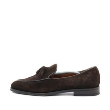 Massimo Dutti Herren Tassel Loafer Freizeitschuhe Braun Schuhe Slipper EU 43