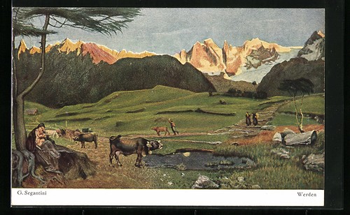Künstler giovanni - künstler-ak,