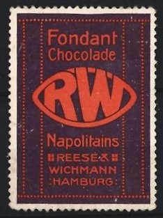 Reklamemarke hamburg reese - hamburg,, &