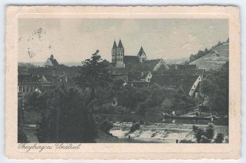 Ansichtskarte freyburg d - ansichtskarte, a.d