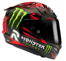 HELM HELMET FIBER MOTO INTEGRAL HJC RPHA12 QUARTARARO MONSTER REPLICA MC1 GR L