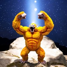 Golden Great Ape Gorilla