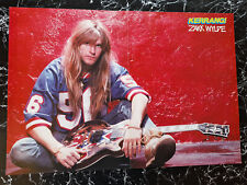 ZAKK WYLDE ... Poster ... 43 x 30 ... Made in England ...