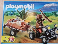 Playmobil Wilderer Quadgespann 4834 Neu & OVP Afrika Safari Jäger Quad