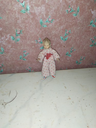 Alte caco puppe massekopf - ,