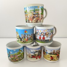 6x Feinkost Käfer Sammeltasse