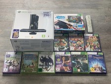 Microsoft Xbox 360 S +Kinect 250GB +10 Spiele + OVP + Game Tablet
