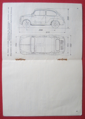 Orig typenschein steyr - orig., steyr-fiat