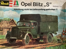 ✅Revell H-2106 1:35 WWII Opel Blitz "S" + Tamiya Zusatz Figuren (FL14-13R5/3)