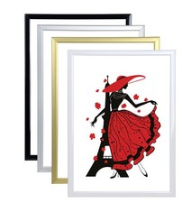 Bilderrahmen in Schwarz