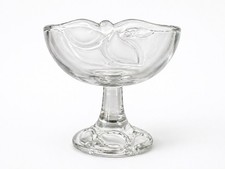 Vintage Glas Dessertschale