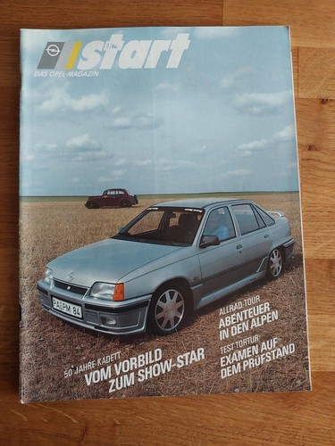 Opel start magazin 1986 - start, 02/1986