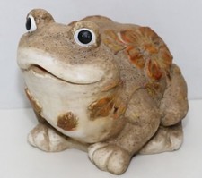 Happy Green 41266 Dekofigur Frosch Kunstharz braun 30 x 25 x 10 cm