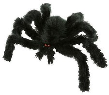 Riesen Tarantel Vogelspinne Spinne schwarz Spider Tarantula Deko Horror Fell