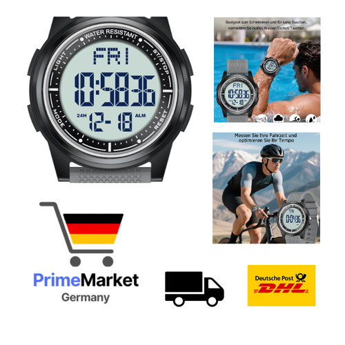 Digitaluhr herren damen atm - digitaluhr, 5