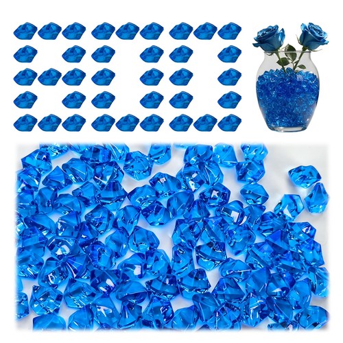 Dekosteine acryl blau deko - acryl,