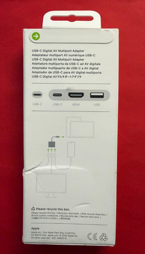 Original apple usb multiport - original, usb-c