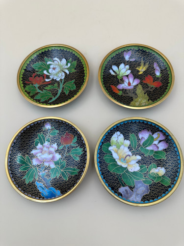 Alte cloisonné teller - alte,