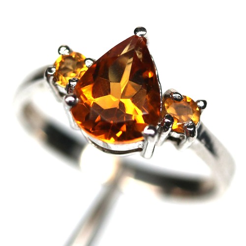 Natürlicher citrin ring - natürlicher,