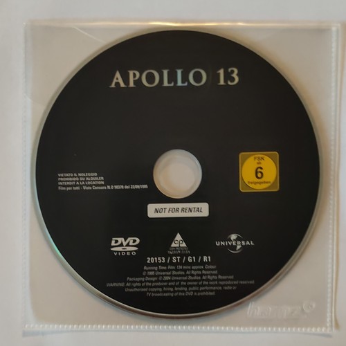Universal apollo dvd video - apollo, 13
