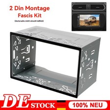 2 DIN DOPPEL DIN Metall Rahmen