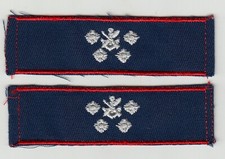 GST Rangschlaufen Dienstjacke Stellvertreter Vorsitzender rot weiss 4 Sterne