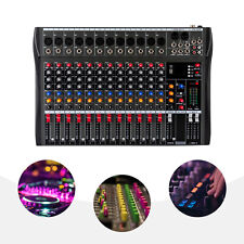 12 Kanal Audio Mixer mit USB