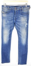 Diesel Iakop Regular Slim-tapered 0608f_Stretch Herrenjeans W29/L32 Distressed