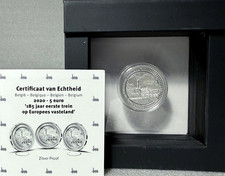 Belgien 5 Euro 2020 Silber PP