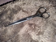 antike Schere Anton Wingen Solingen JR. (Othello) mit Kreuz verziehrt Sammler