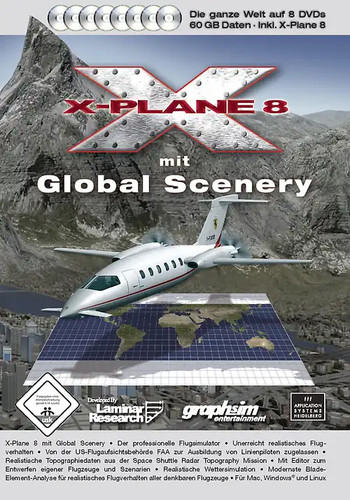 Plane mit global scenery - 8,