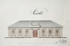 Architektur Zeichnung Villa